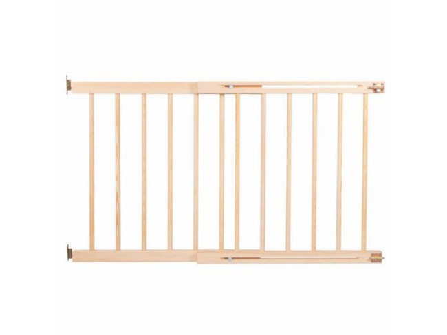 Bariera de siguranta pentru scari si usi - lemn - 72-122 cm