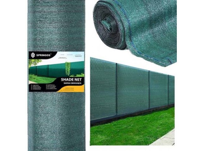 Plasa de umbrire - umbrire 90% - 1x25m - 140g/m2 verde