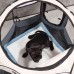 Carcasă universală pliabilă pentru câini și pisici - 114 cm - bej-gri